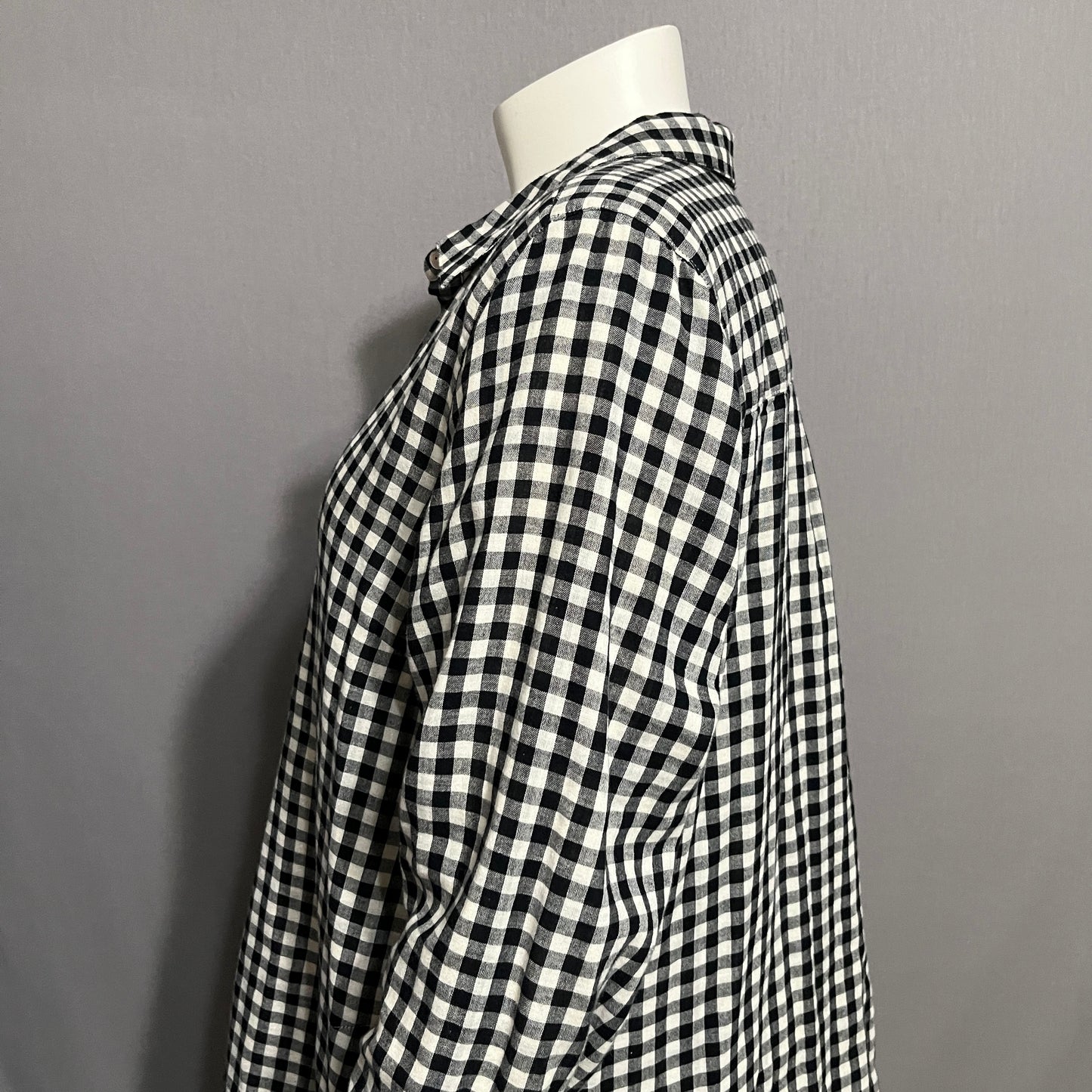 J.Jill 100% Cotton Gingham Tunic Top Sz-XL