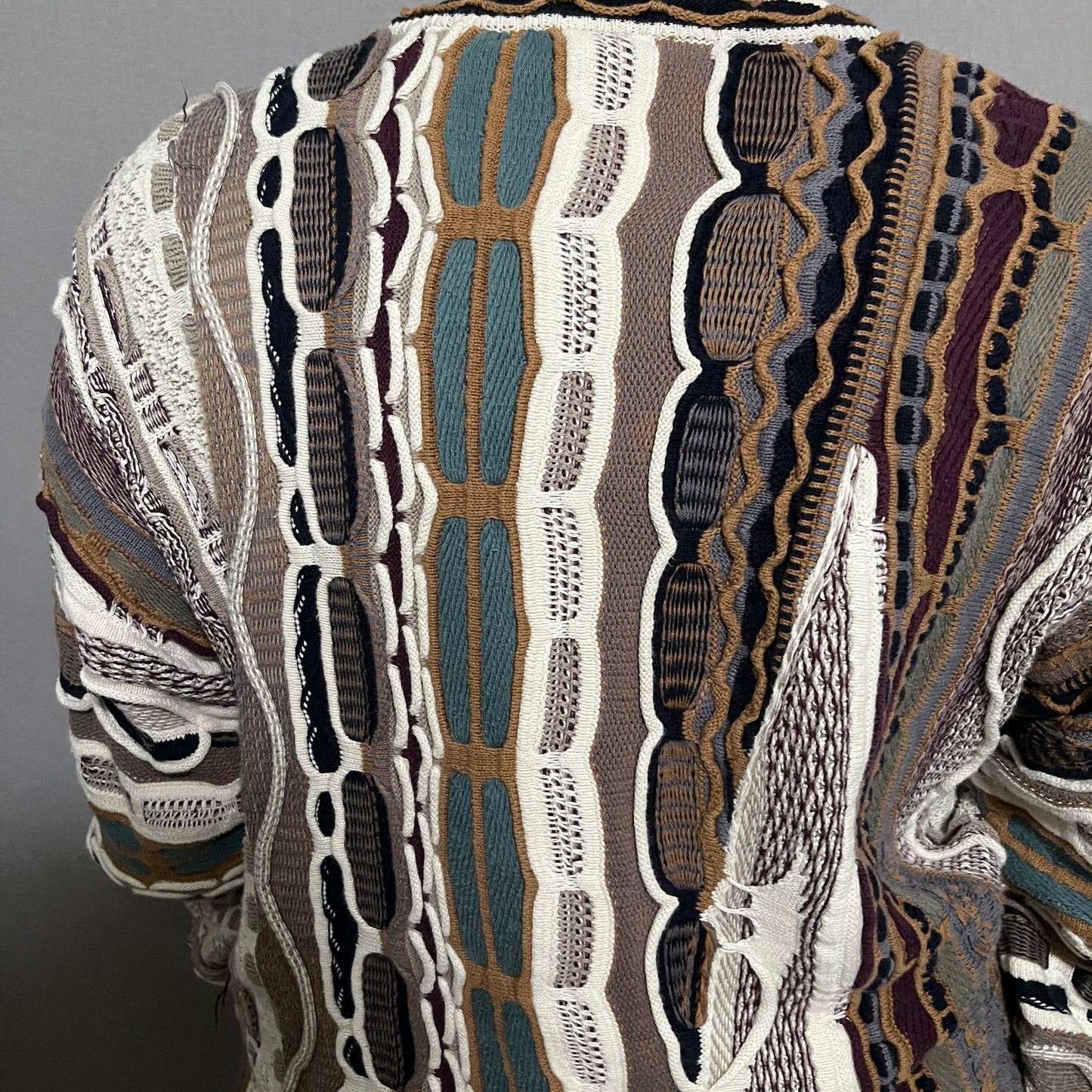 Cotton Traders Coogi Like Unisex Artsy Sweater Sz-XL