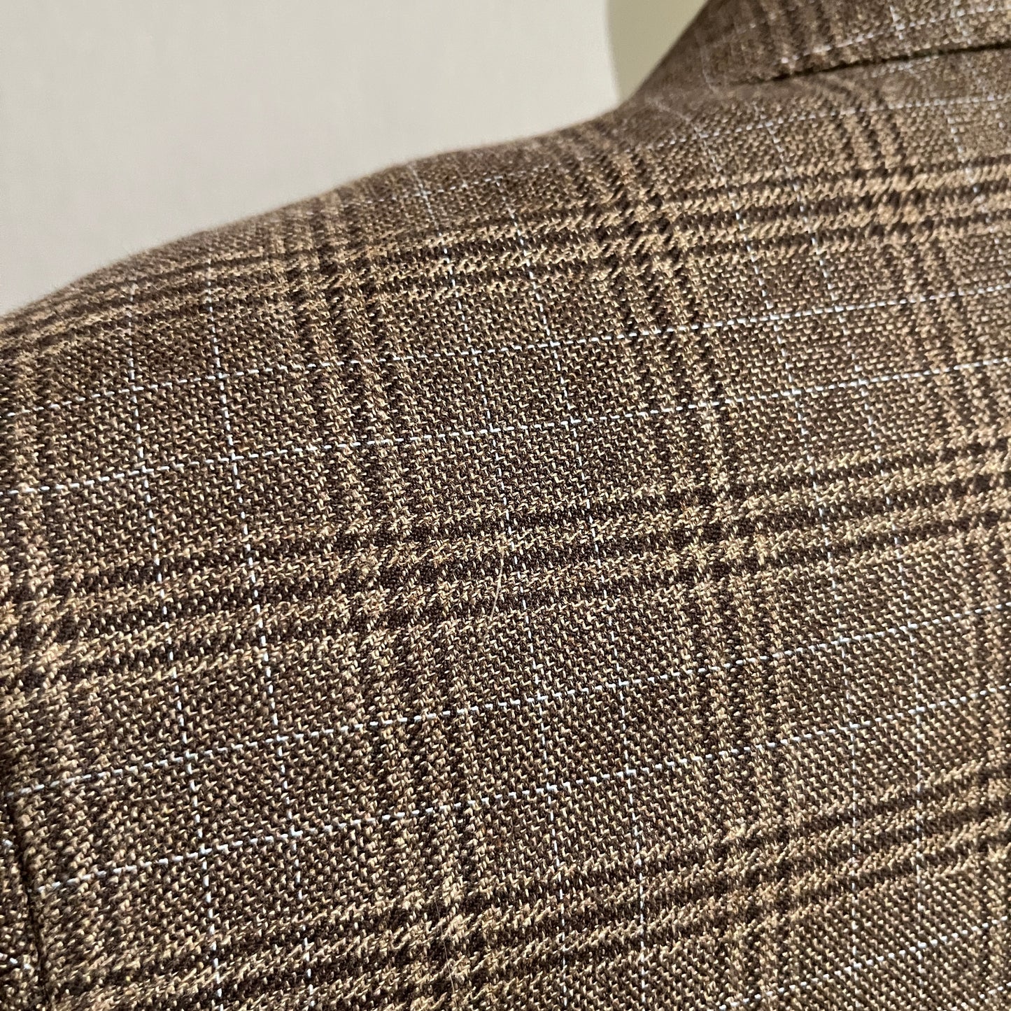 Banana Republic 100% Cotton Plaid Unisex Blazer Sz-Medium/Large 42S