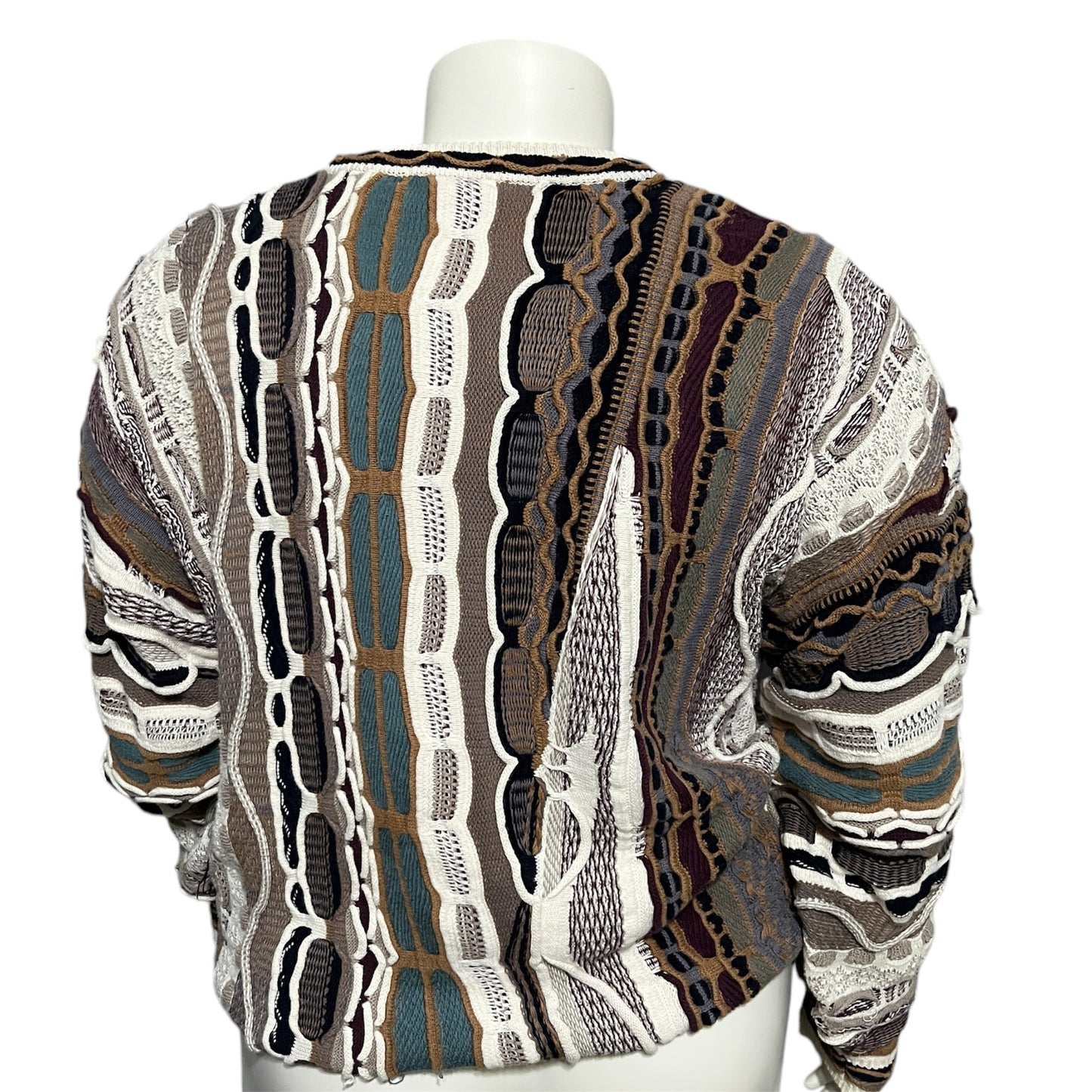 Cotton Traders Coogi Like Unisex Artsy Sweater Sz-XL