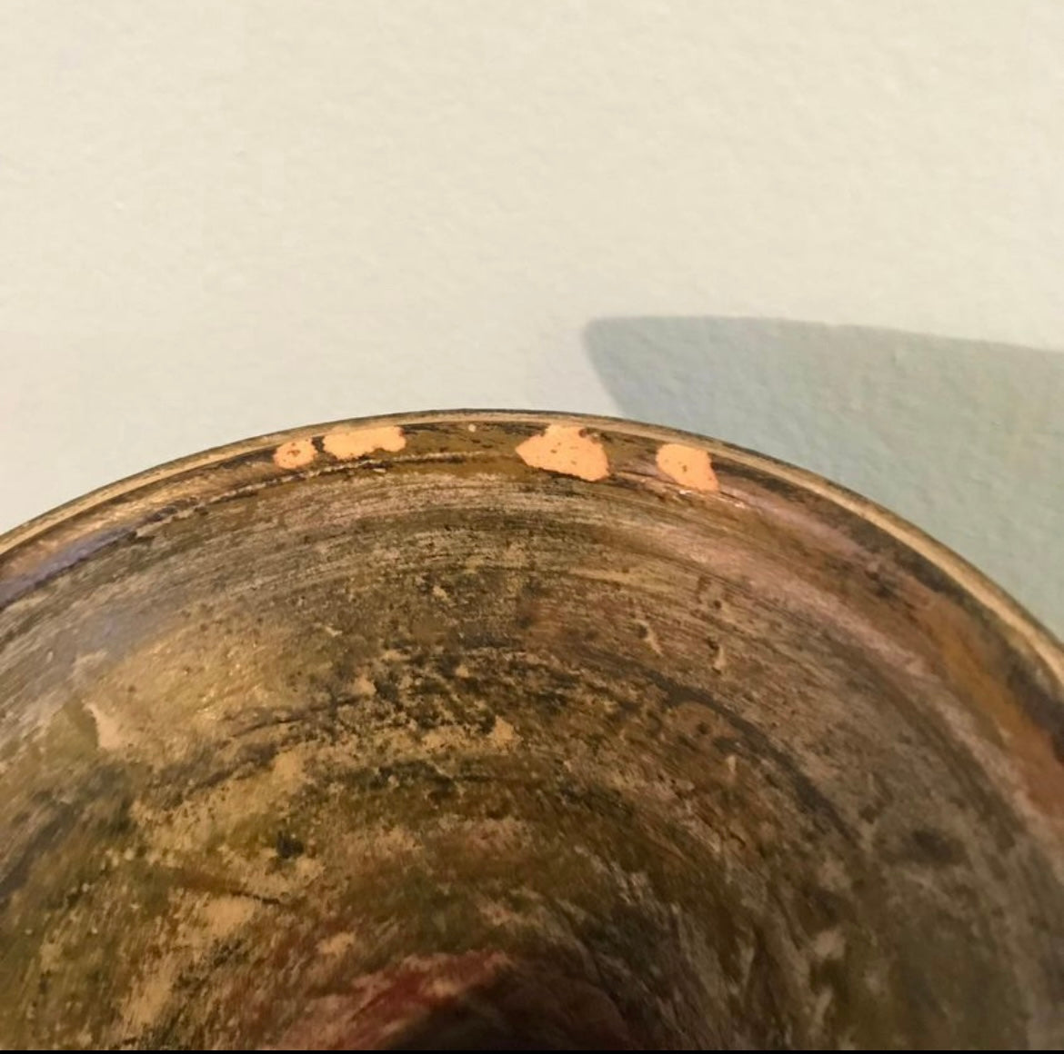 Large Antique Vessel Vase