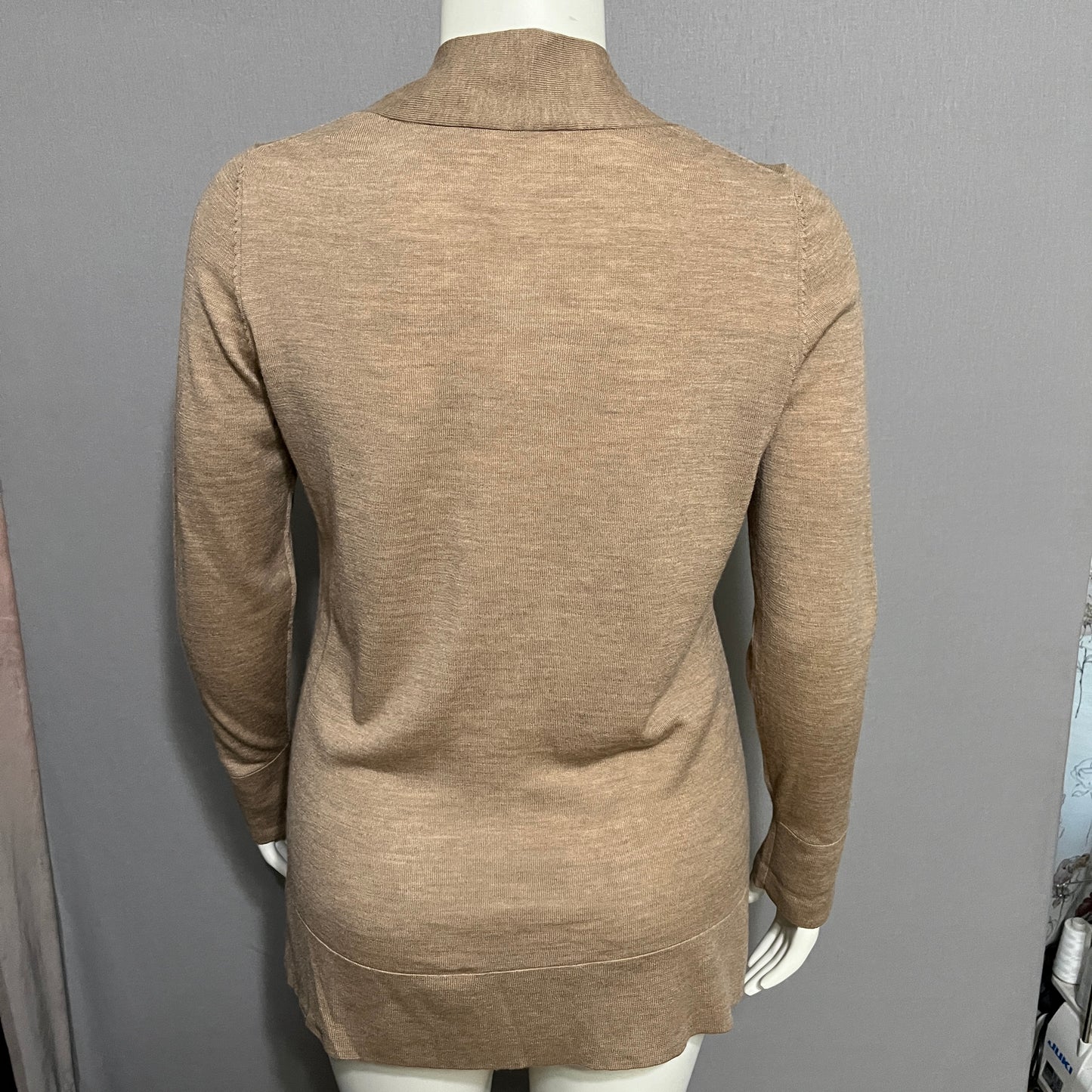 Pendleton 100% Merino Wool Brown Cardigan Sweater Sz-Med/Large