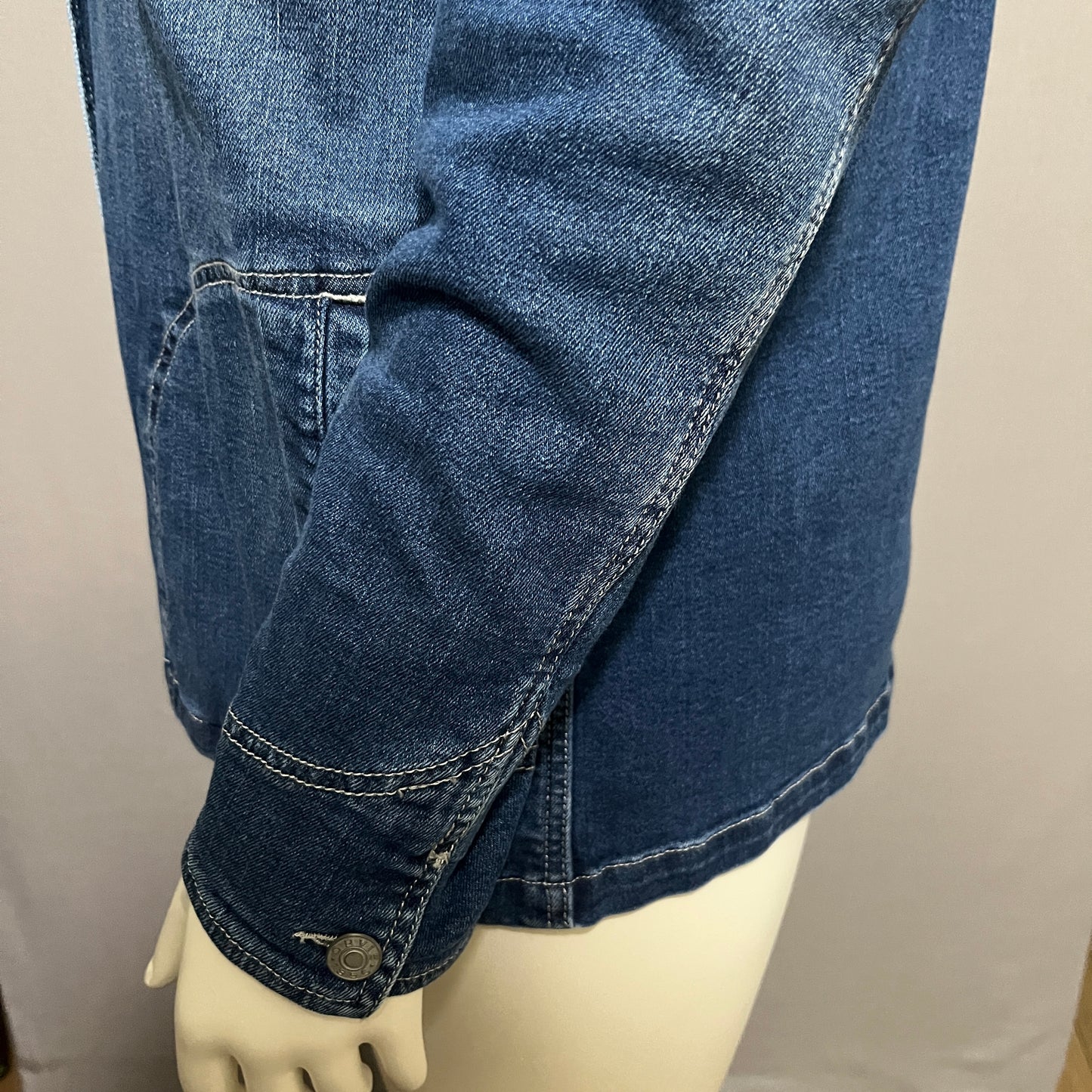 Orvis Denim Cotton Jacket Sz-XL