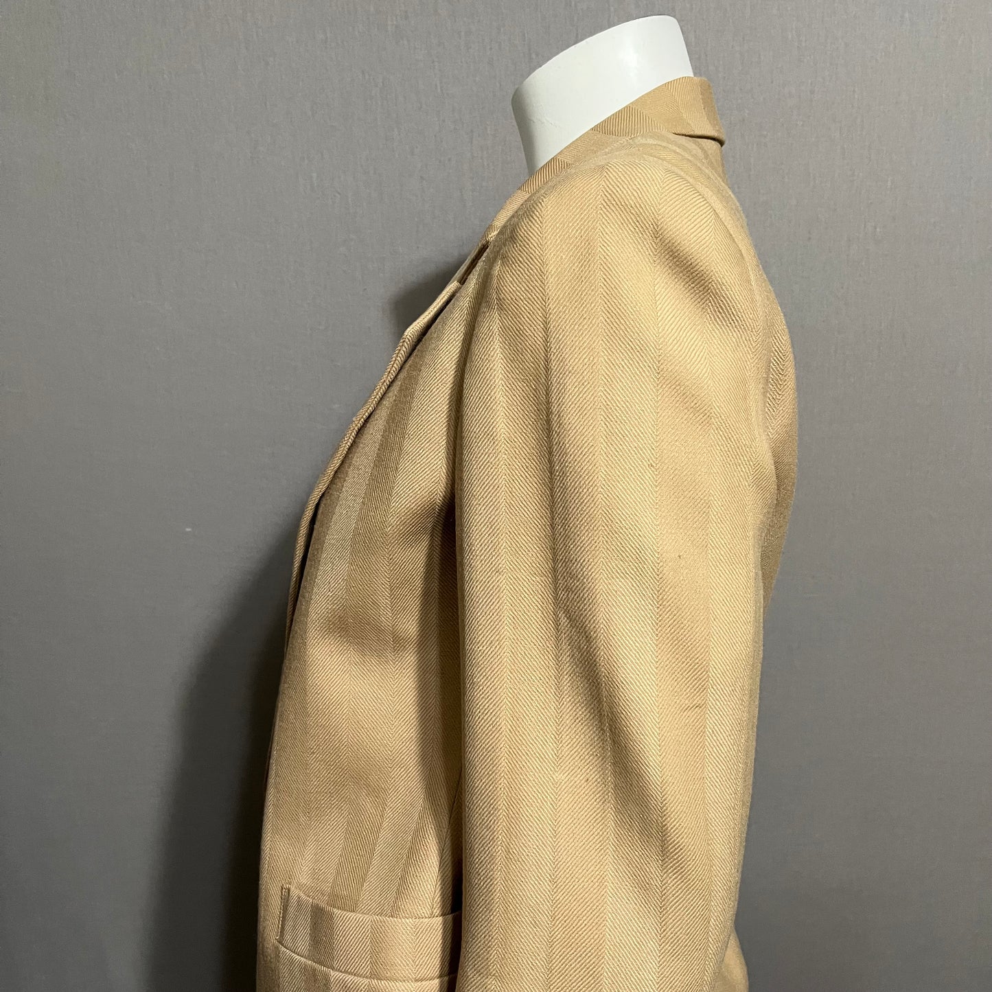 Vintage Micki 100% Wool Striped Blazer Sz-8