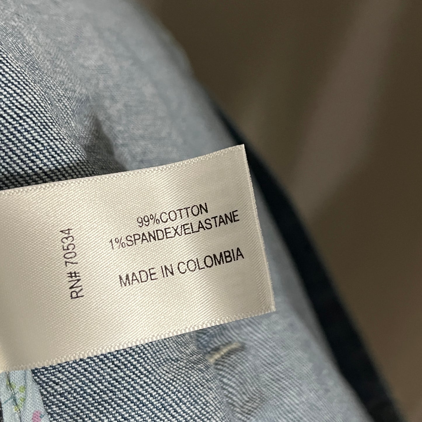 Orvis Denim Cotton Jacket Sz-XL