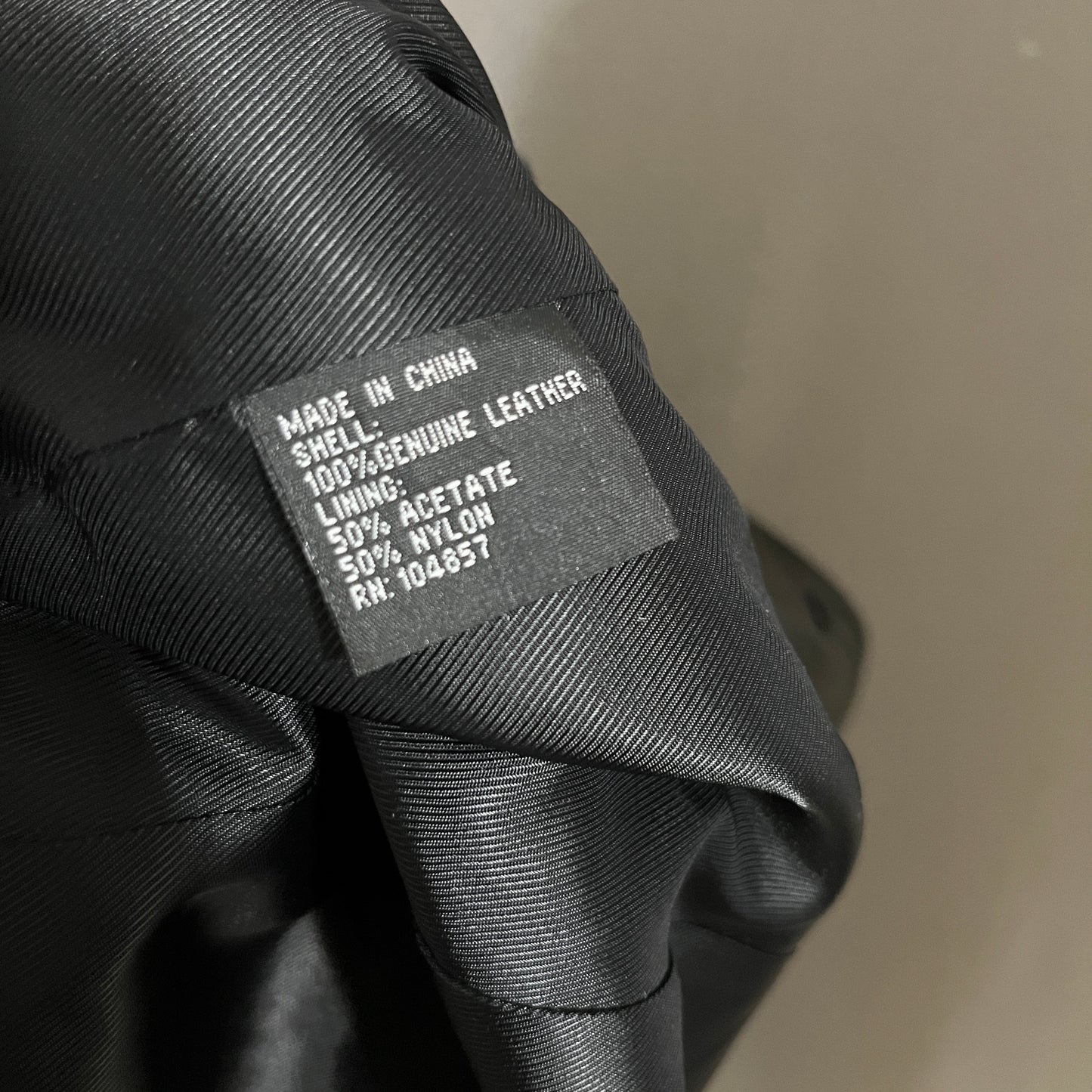 Adriano Goldschmied Black 100% Leather Blazer Jacket Sz-Medium