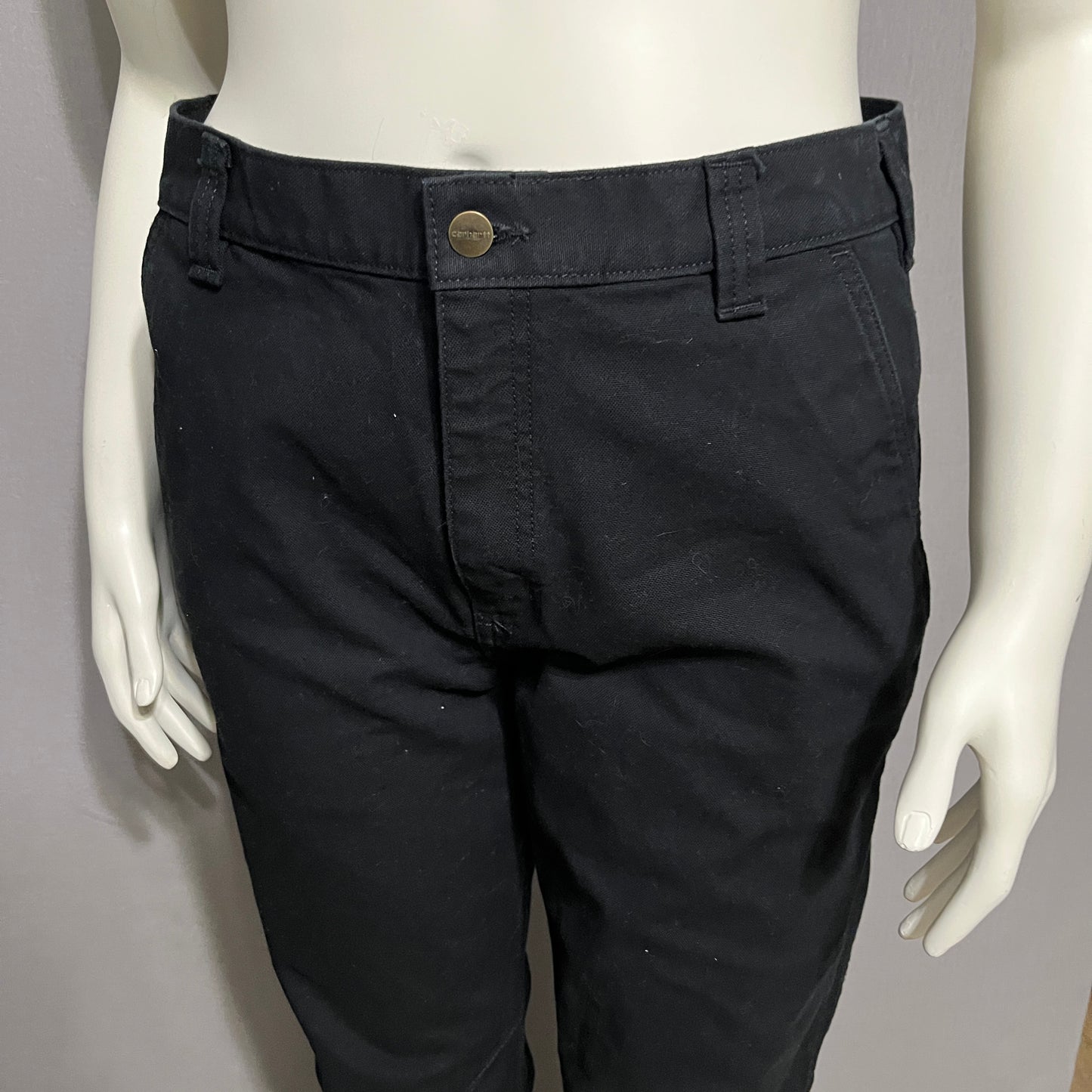 Carhartt Black Denim Jeans Sz-36/34