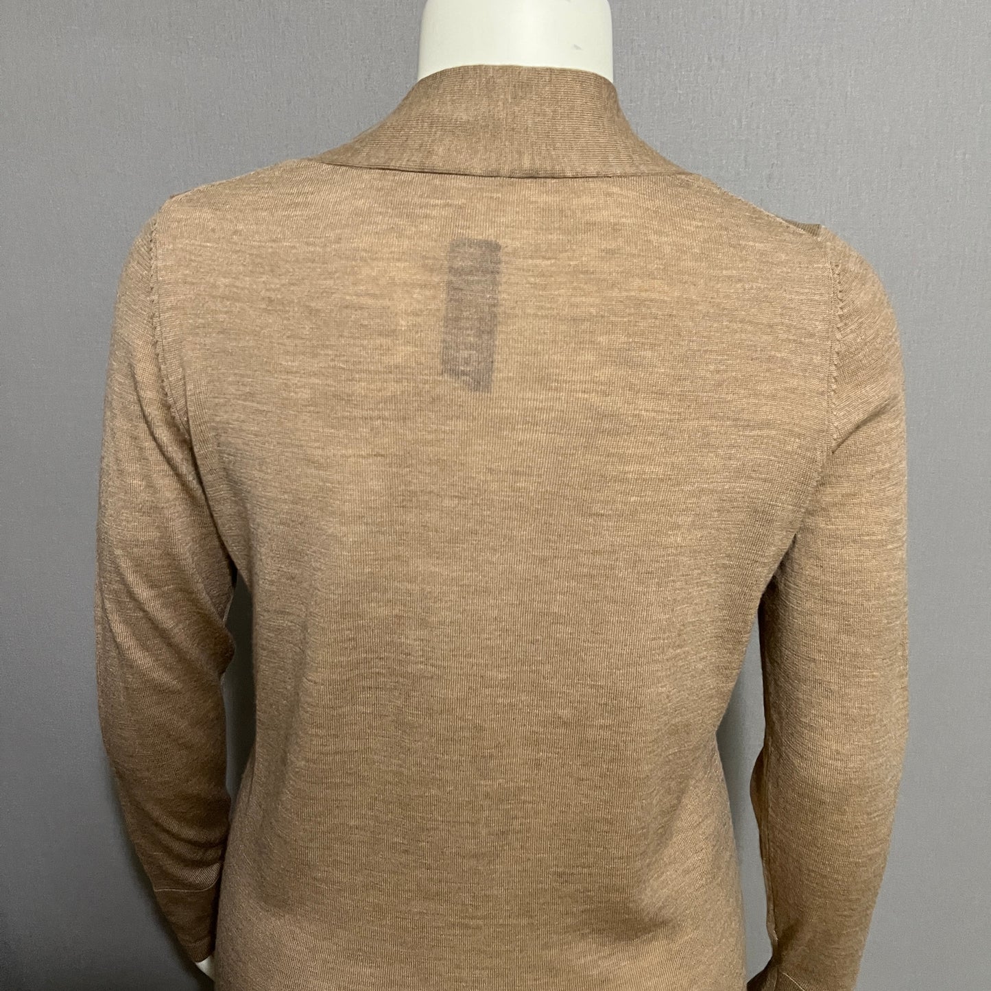 Pendleton 100% Merino Wool Brown Cardigan Sweater Sz-Med/Large