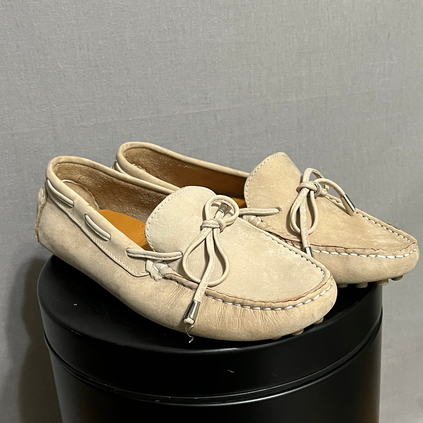 Mercanti Fiorentini Loafers Womens 8 B Moc Toe Driving Shoes Moccasins Brazil