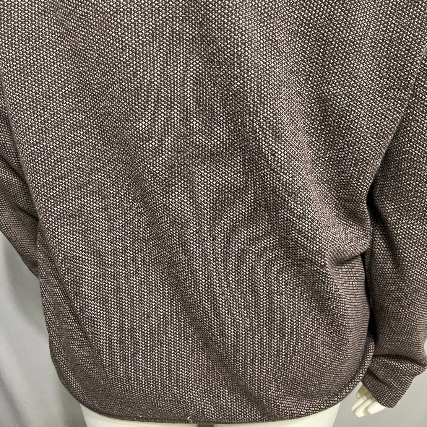 Jos. A. Bank Men's Dark Brown Zip-Up Sweater