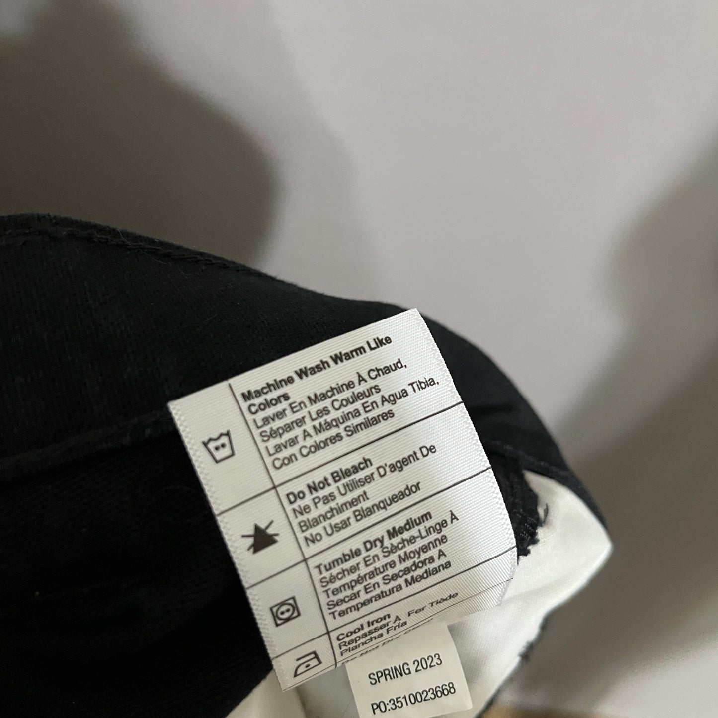 Carhartt Black Denim Jeans Sz-36/34