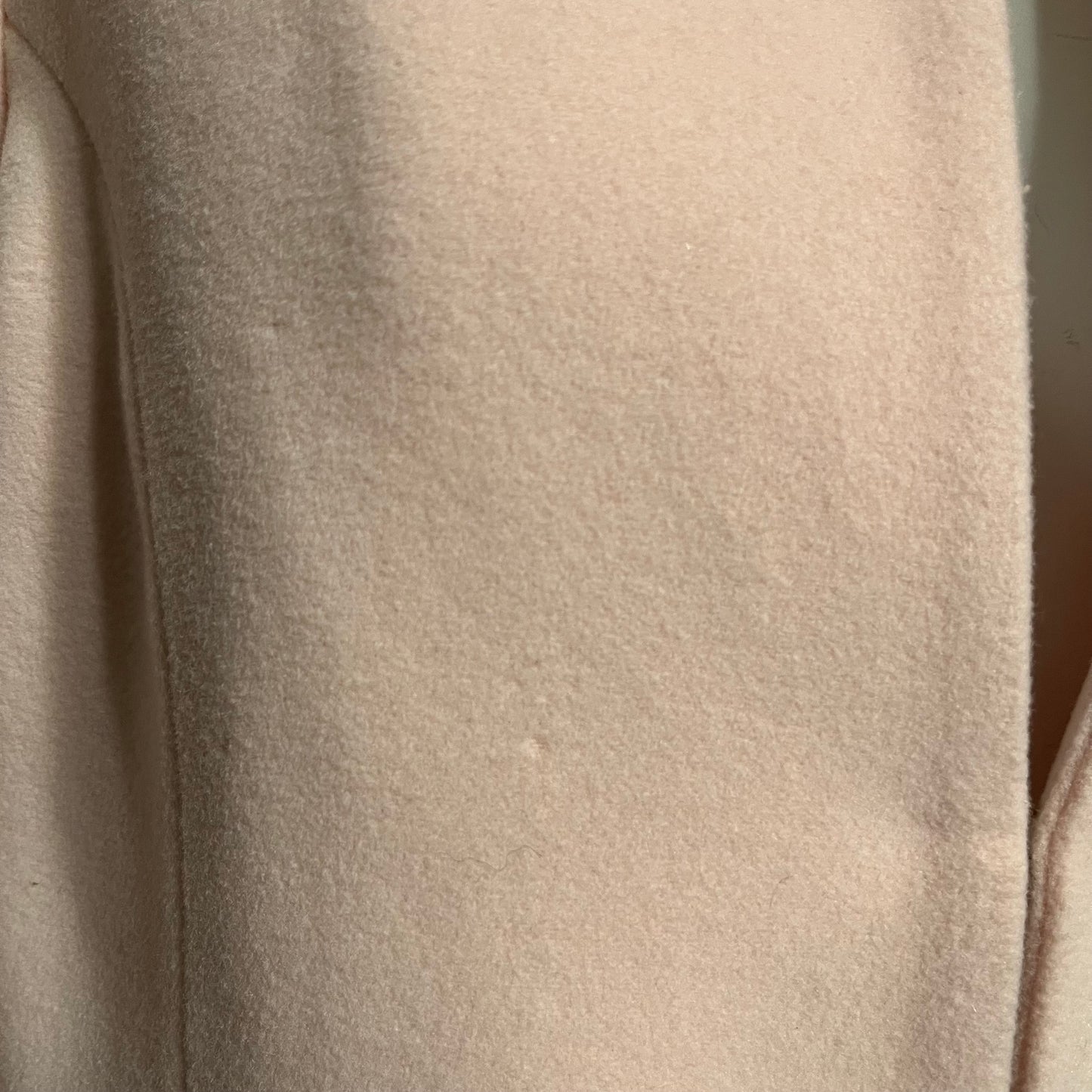 Vintage Fashionista Wool | Cashmere Blend Pink Pearl Blazer Sz-Large
