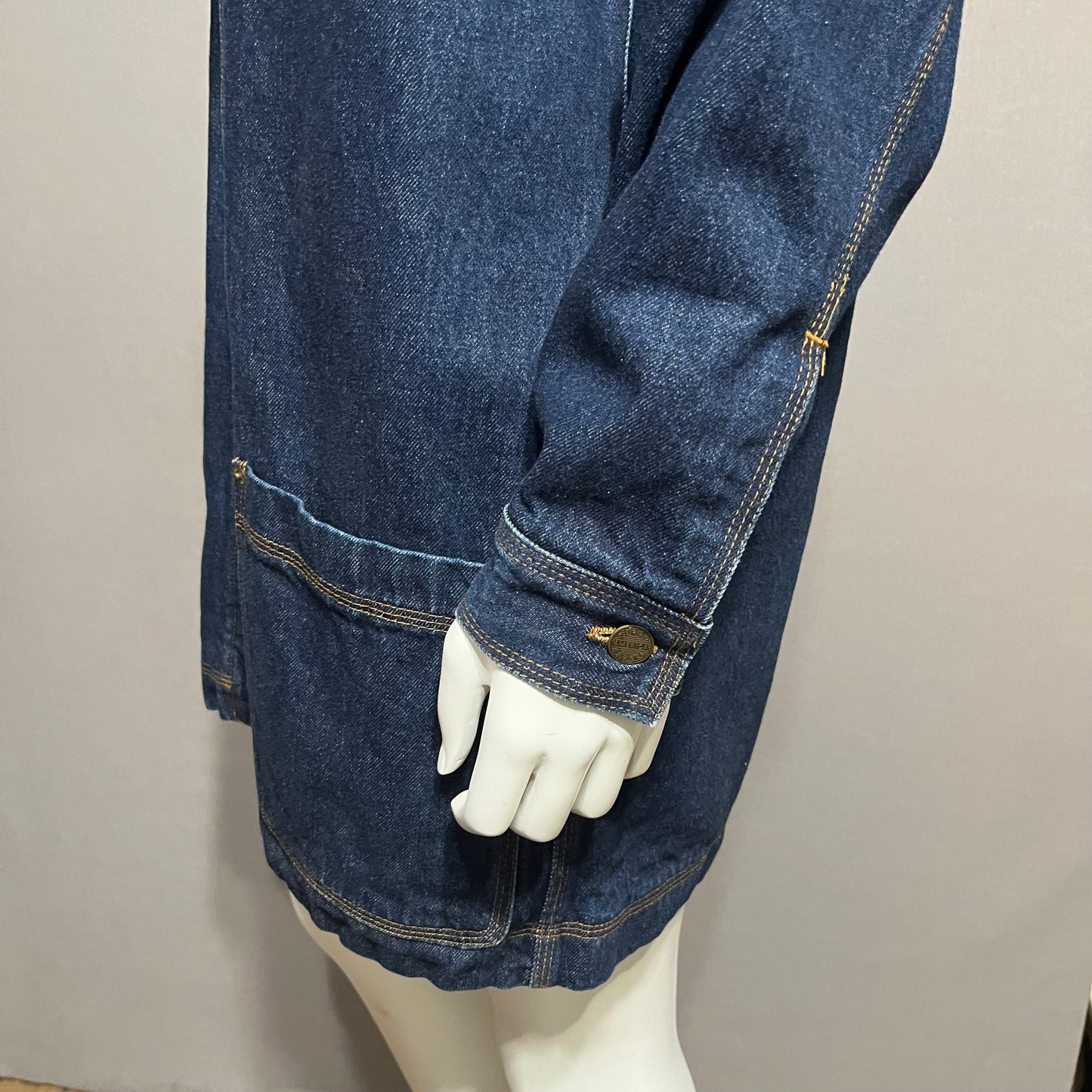 Perry Ellis Cotton Denim Jacket Sz-Small | Medium