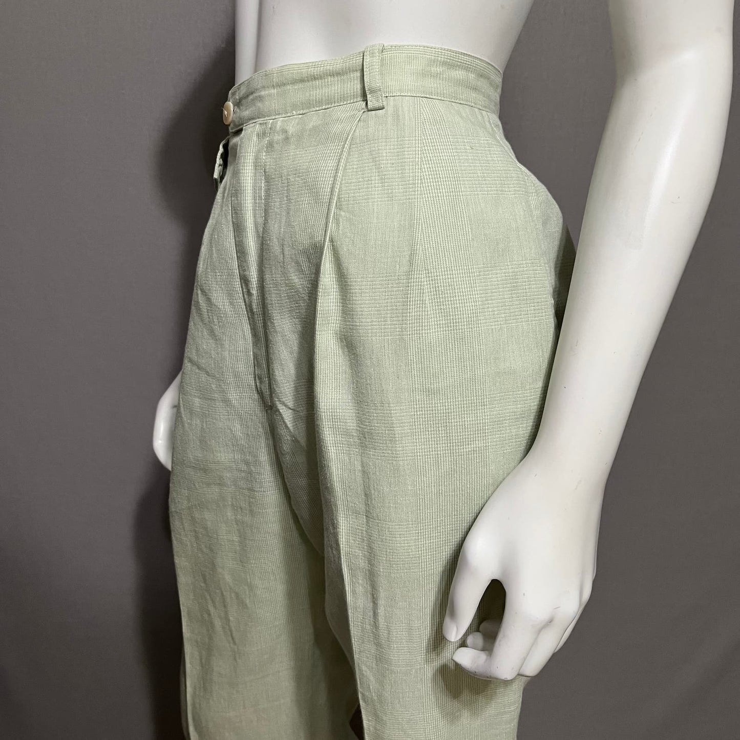 Bushwacker Ramie Cotton Linen High Waisted Pants Sz-8