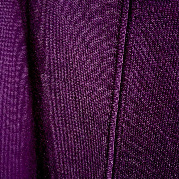 Lauren Ralph Lauren Purple Sweater Dress Sz-Medium