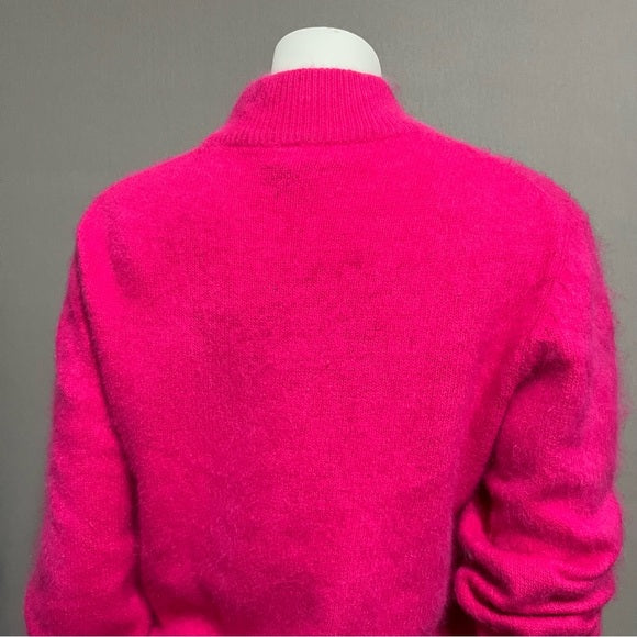 Vintage Semplice Angora | Rabbit Hair Pink Sweater Sz-Med/Large