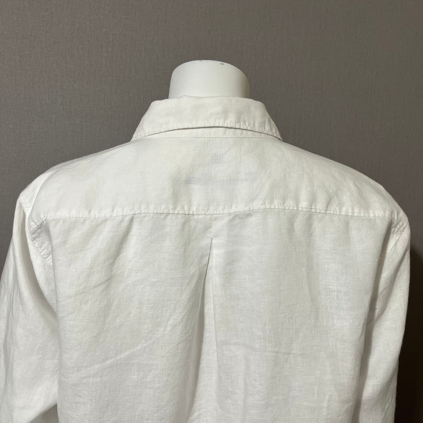 Tommy Bahama White Linen Button Down Shirt Sz-Large