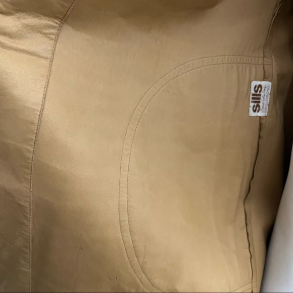Vintage Rare Bonnie Cashin Sills Camel Suede | Leather Mod Style Jacket Sz-Small