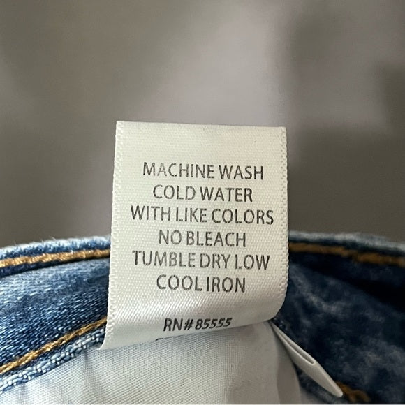 Pistola Distressed Light Wash Boyfriend Jeans Sz-26