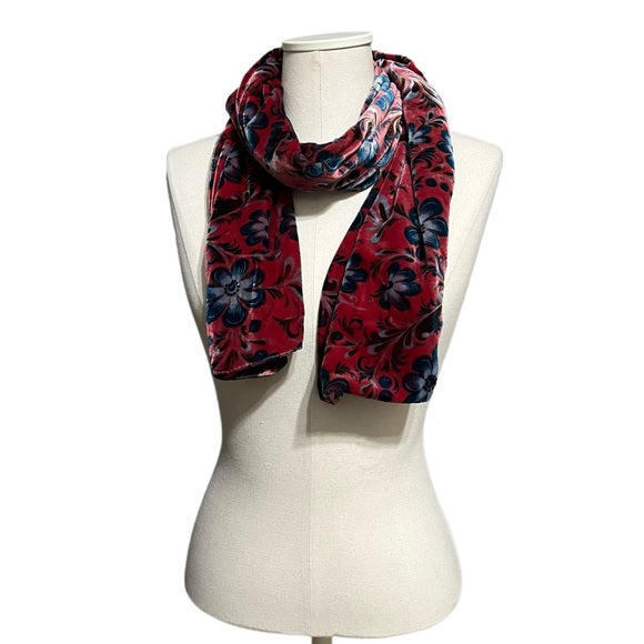 J&X Pink | Turquoise Silk | Viscose Scarf