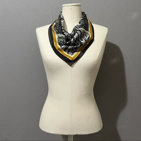 Jones New York Animal Zebra | Cheetah Print Silk Scarf
