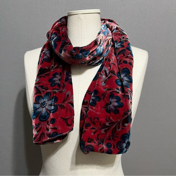J&X Pink | Turquoise Silk | Viscose Scarf