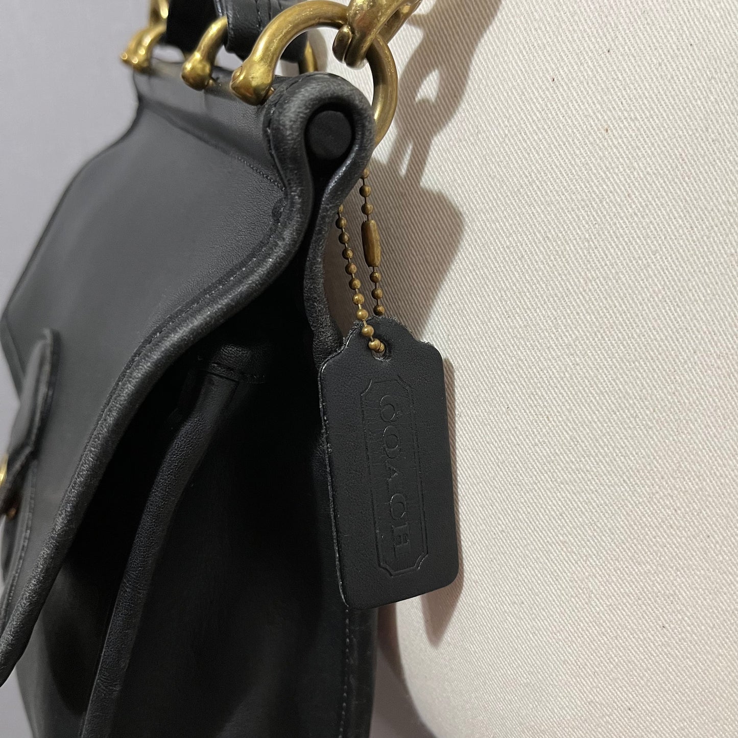 Vintage Coach Willis Leather Top Handle Bag 9927