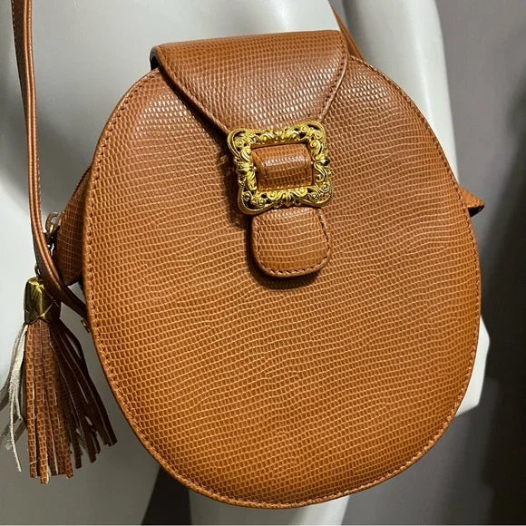 Vintage Lucien Picard Fine Leather One Shoulder Handbag