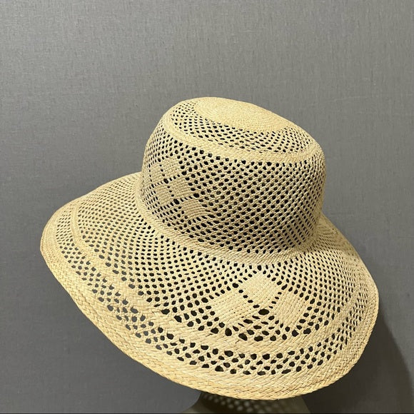 Straw Sun Hat One Size