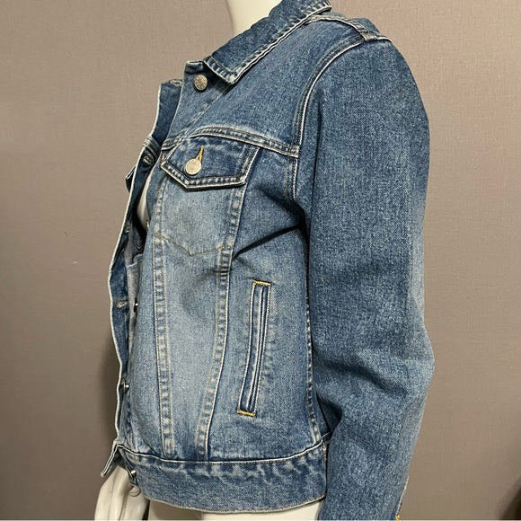 Sloane Street Denim 100% Cotton Sweater Sz-Medium