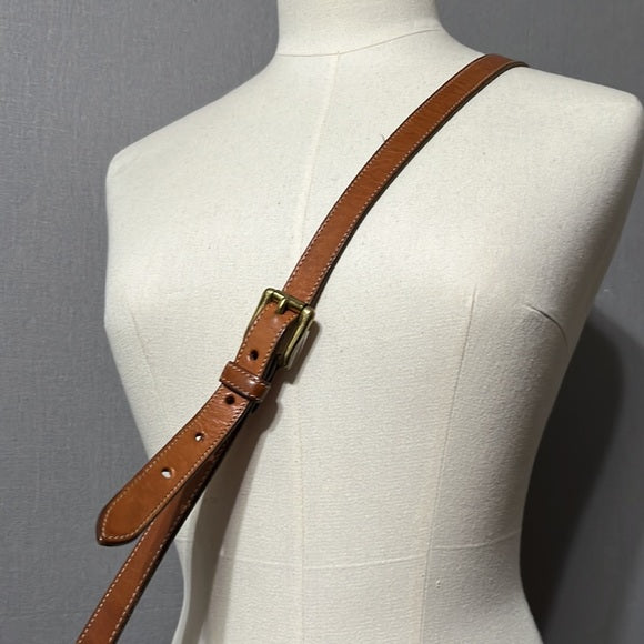 Vintage Dooney & Bourke All Weather Leather Crossbody Handbag