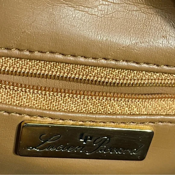 Vintage Lucien Picard Fine Leather One Shoulder Handbag