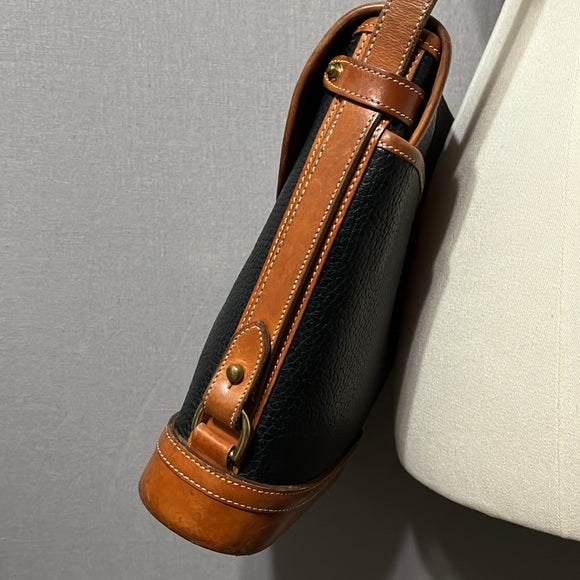 Vintage Dooney & Bourke All Weather Leather Crossbody Handbag