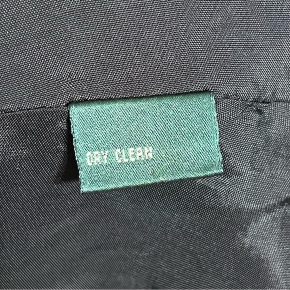 Lauren Ralph Lauren Black Wool Flare Midi Skirt Sz-16W