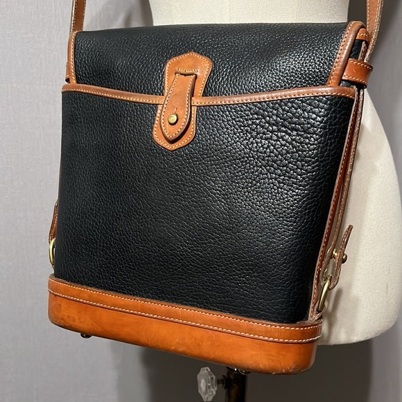 Vintage Dooney & Bourke All Weather Leather Crossbody Handbag
