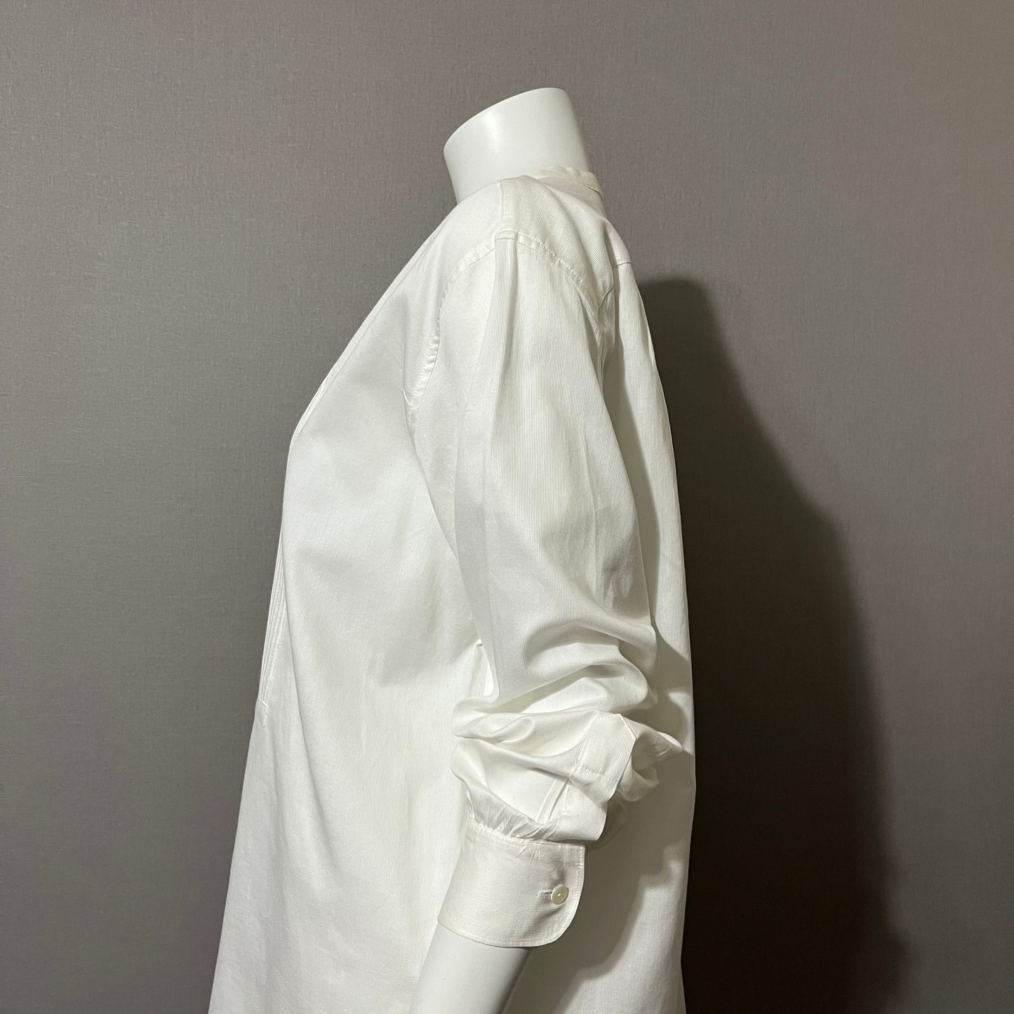 Banana Republic White Button Down Shirt/Dress Sz- Medium