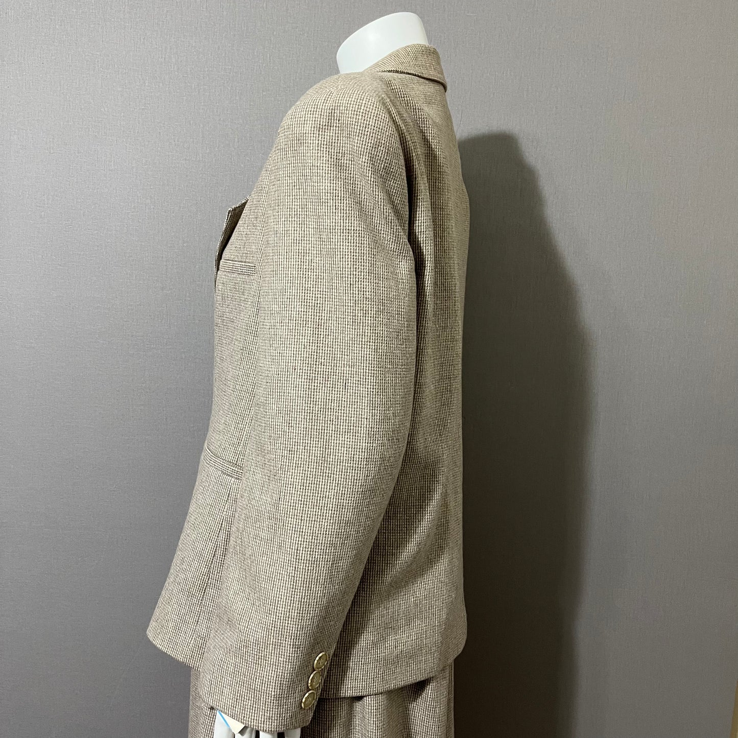 Vintage Evan Picone 2-pc Wool Skirt Set NWT Sz-14