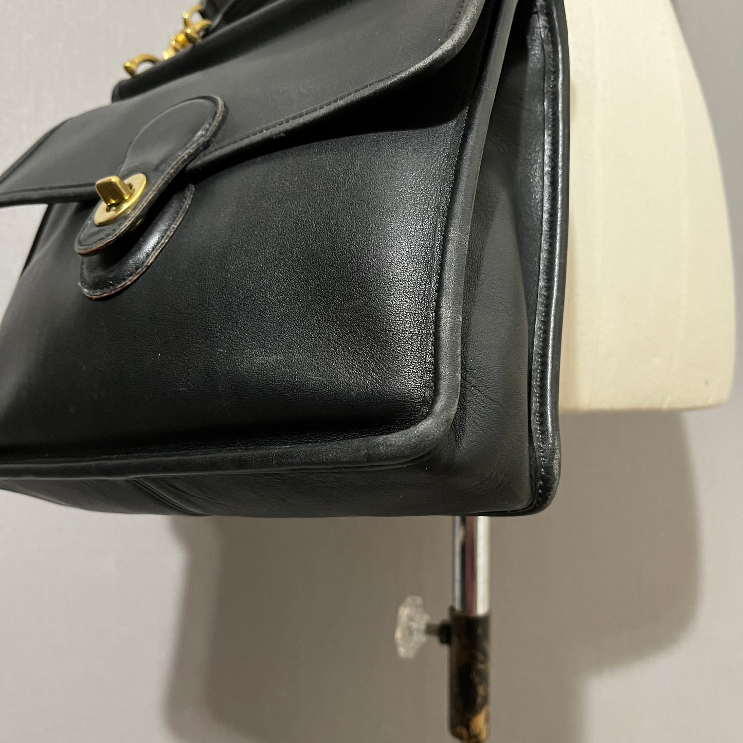 Vintage Coach Willis Leather Top Handle Bag 9927