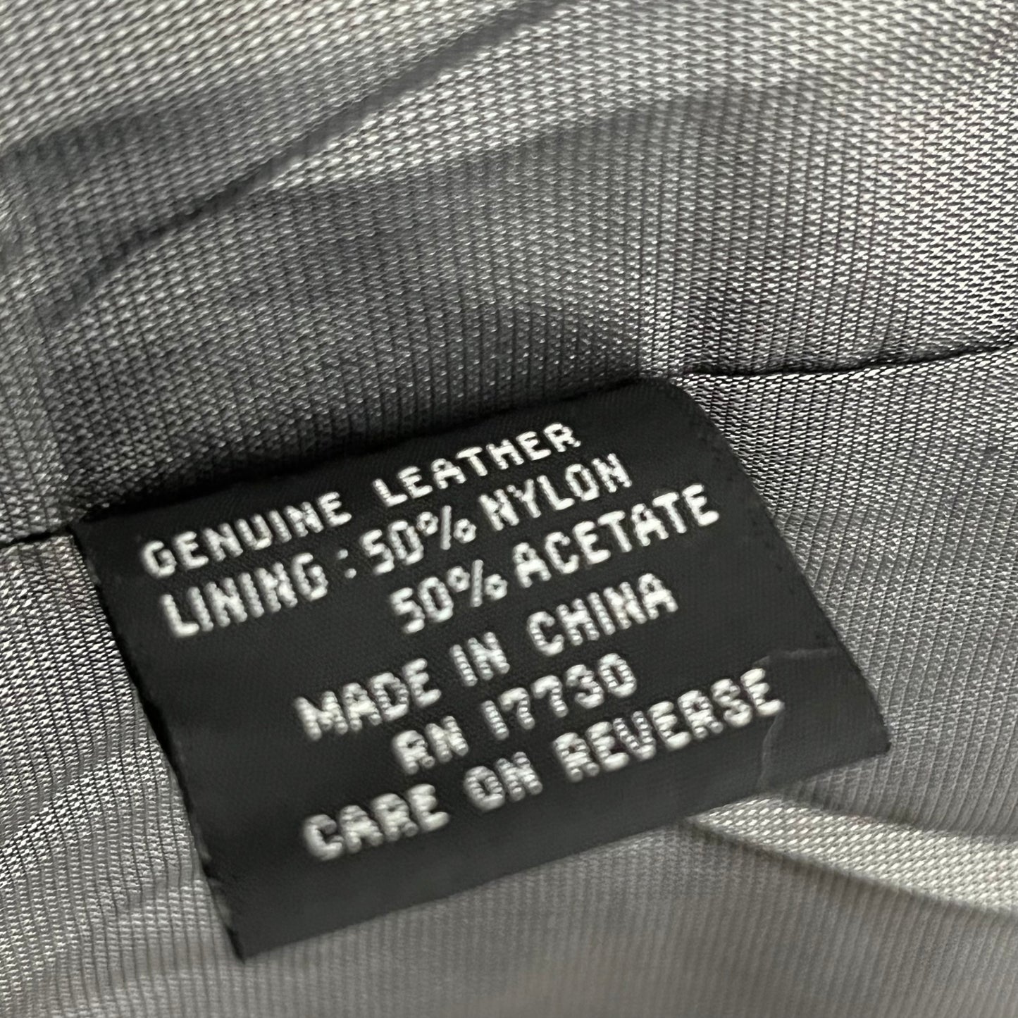 III State Black Longline Leather Jacket Sz-1X