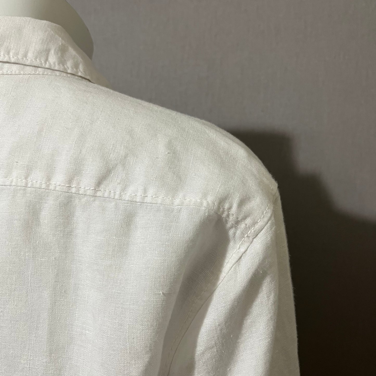 Tommy Bahama White Linen Button Down Shirt Sz-Large