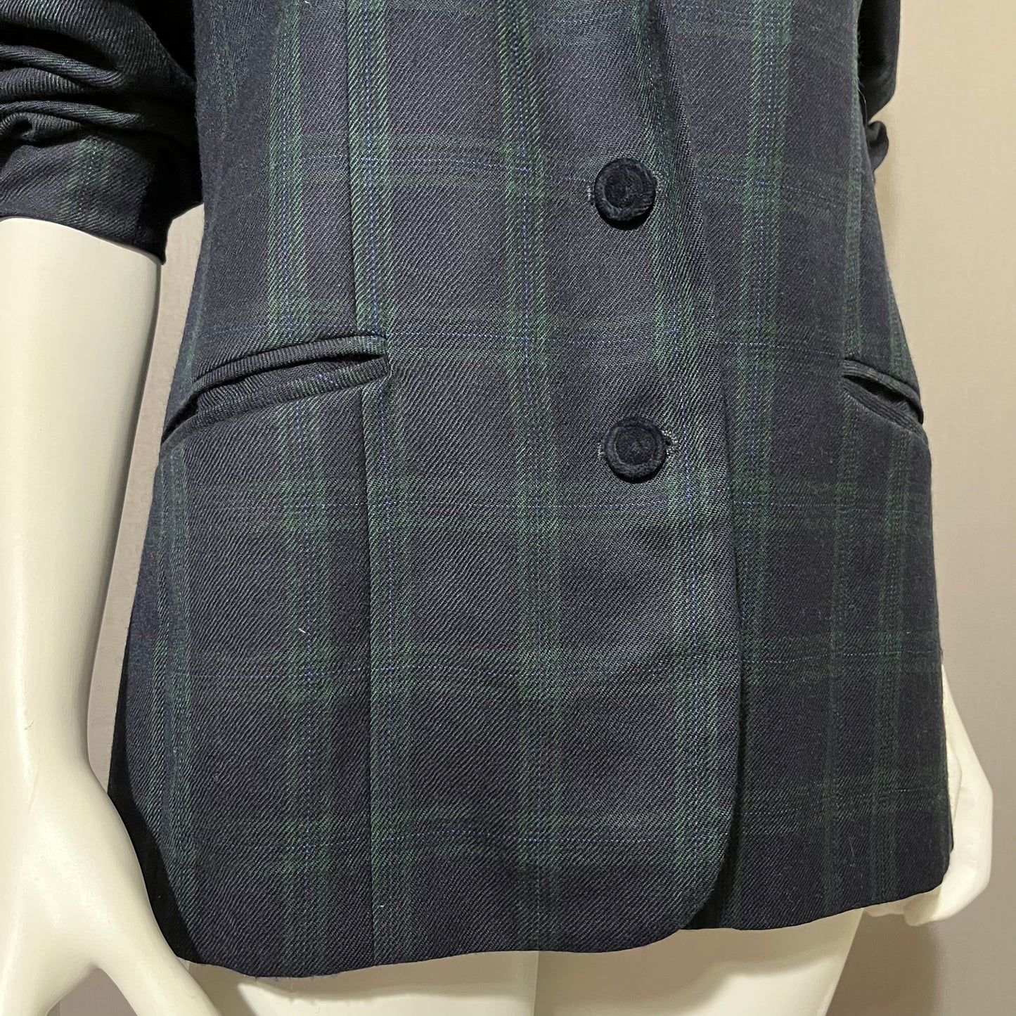 Talbots Plaid Petites Blazer Sz-10P