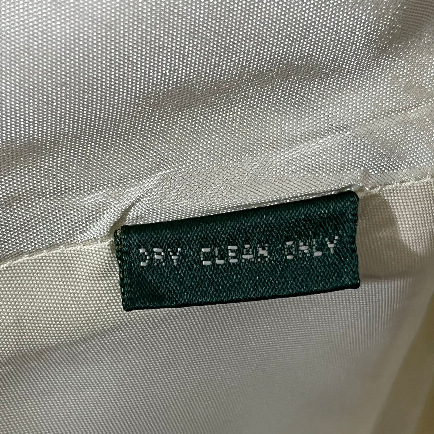 Lauren Ralph Lauren Cream | Stripe Fit & Flare Linen Skirt Sz-12