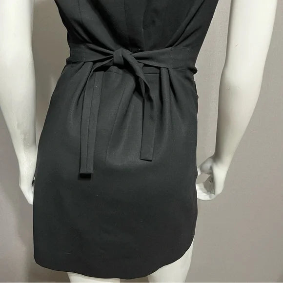 DKNY Wool Sleeveless Vest Dress Sz-2 Petite