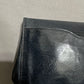 Neiman Marcus Navy Crocodile Print Italy Fold Over Clutch Handbag