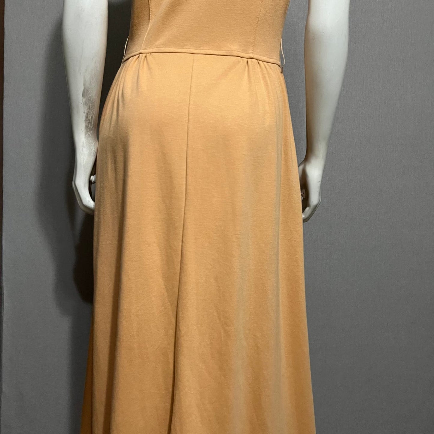 Neiman Marcus Ponte Knit Sleeveless Flare Casual Midi Dress Sz-Small