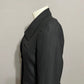 Andrea Palladio Black Striped 100% Wool Italy Made Blazer Sz-10