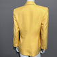 Talbots Banana Yellow Double Breasted Blazer Sz-4P