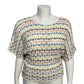 Bonnie & Bill Pastel Colored Open Knit Short Sleeve Sweater Sz-Medium