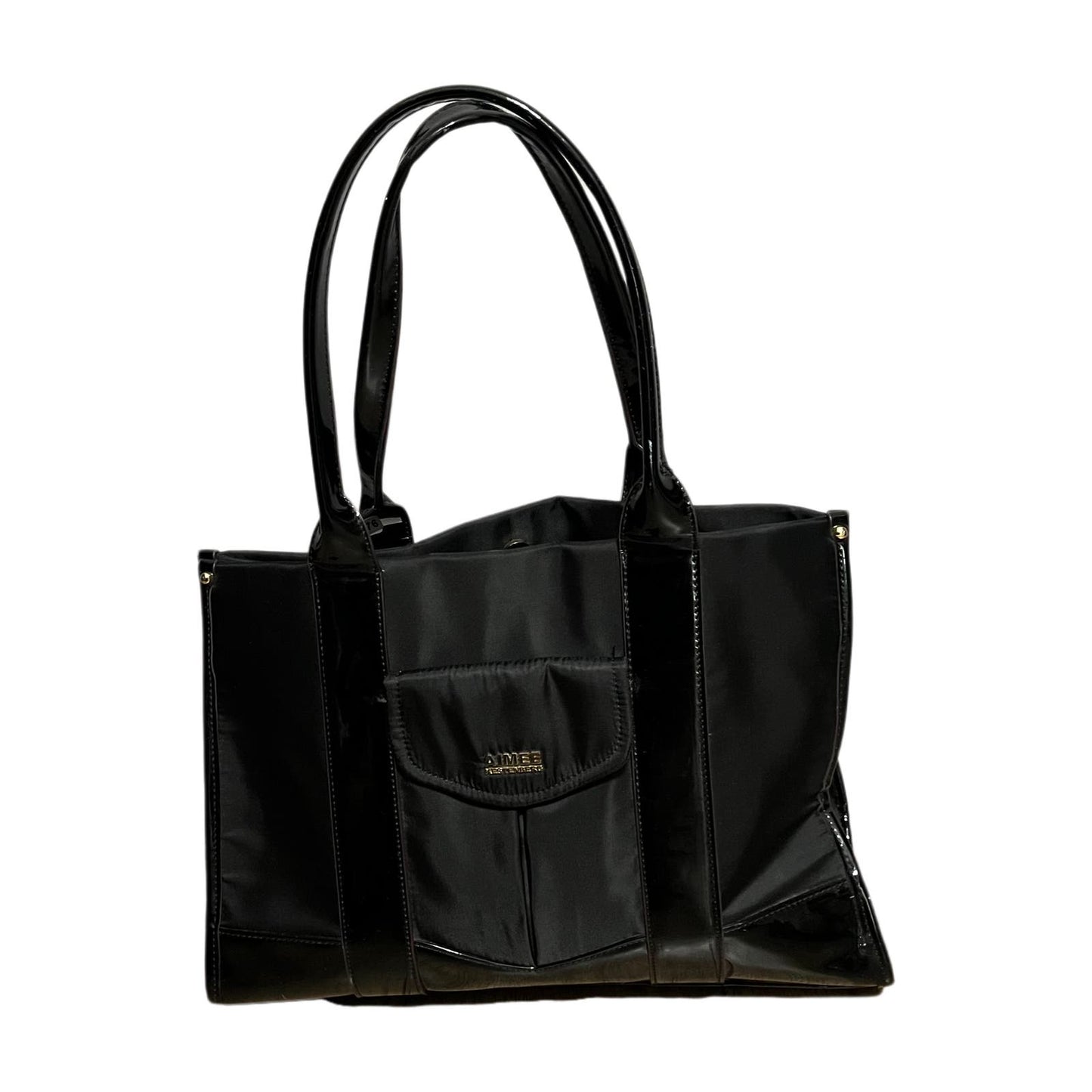 Aimee Kestenberg Black Mid Size Heston Tote Handbag