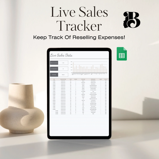 Live Sales Tracker ONLY